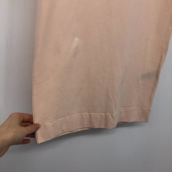 H&M NWT paste pink The Garden Collection bodycon mini dress puffy floral sleeves - Picture 9 of 15